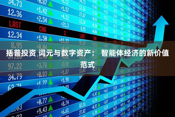 括普投资 词元与数字资产： 智能体经济的新价值范式