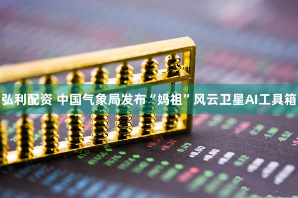弘利配资 中国气象局发布“妈祖”风云卫星AI工具箱