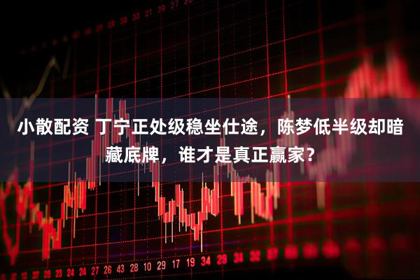 小散配资 丁宁正处级稳坐仕途，陈梦低半级却暗藏底牌，谁才是真正赢家？